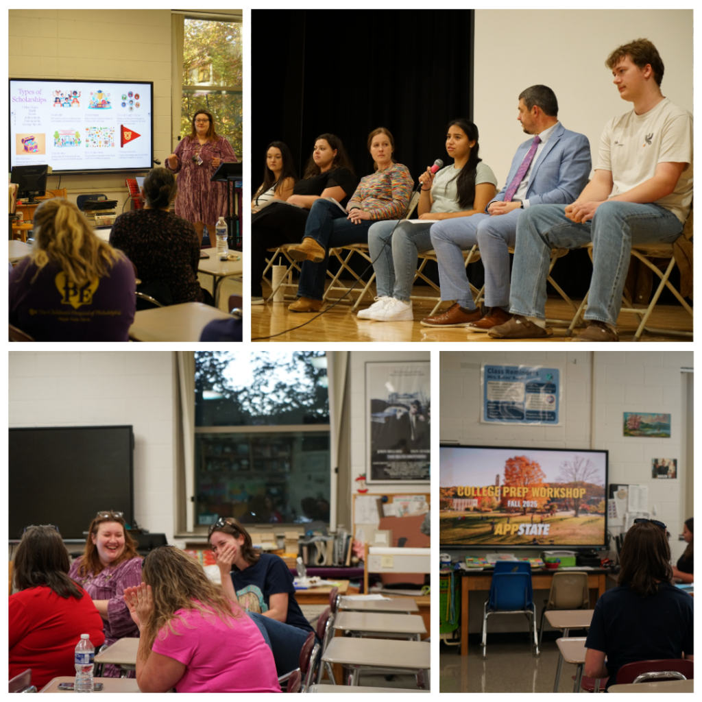 Ashe County High School Countdown to College Event Hosted by Advise NC Next Step Adviser, Lorena Calvillo