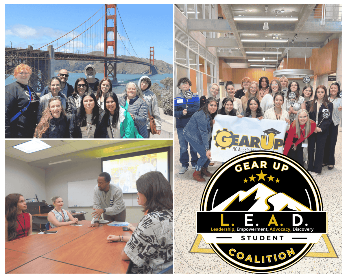 Collage of LEAD students