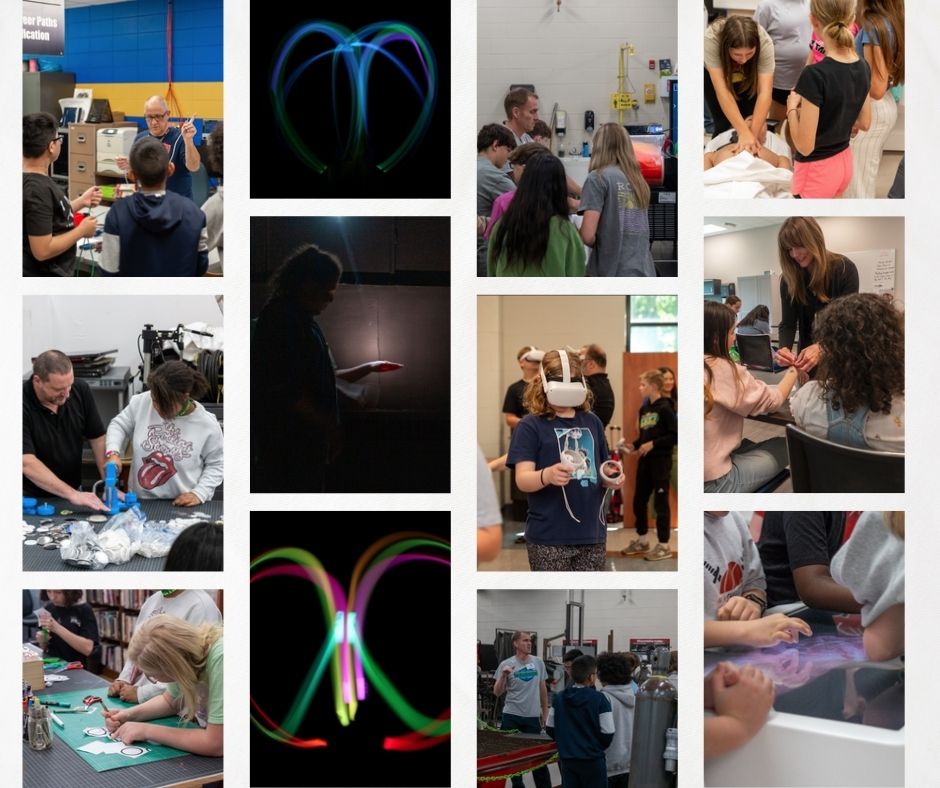 Collage of McDowell Technical Community College Visit