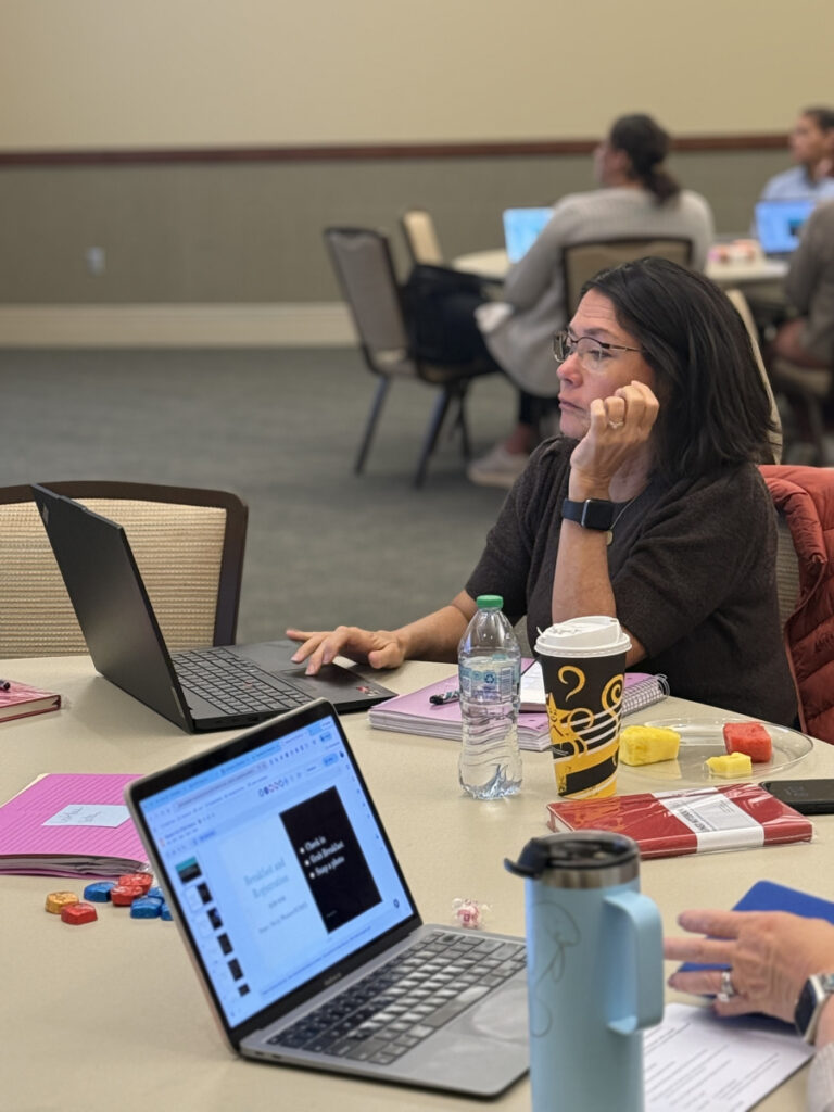 A Society for Science member participates in a workshop