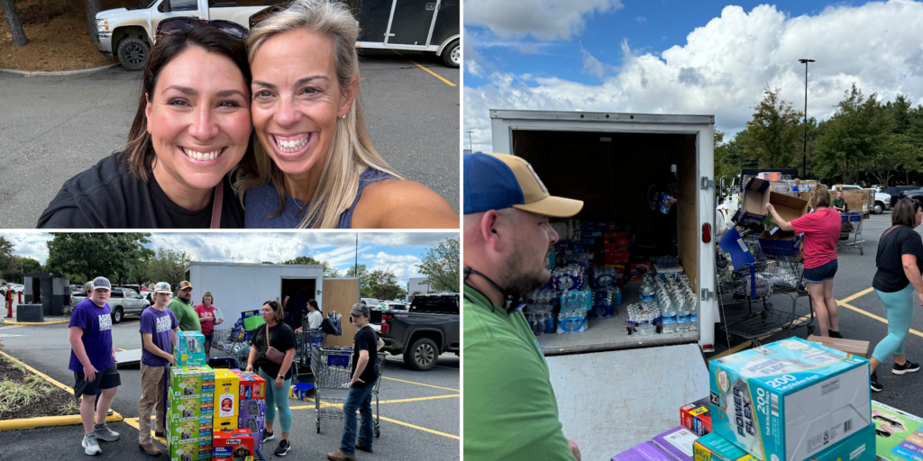 Leading EDge Learning helped provide needed supplies to the Ashe County community